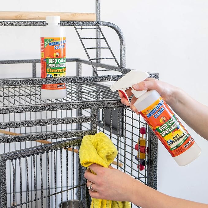 Absolutely Clean Amazing Bird Cage Cleaner and Deodorizer - Image 4