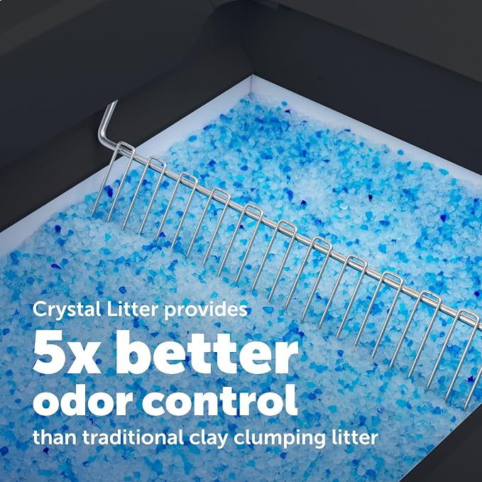 PetSafe ScoopFree Crystal Pro Self-Cleaning Cat Litter Box System – Enclosed - Image 2