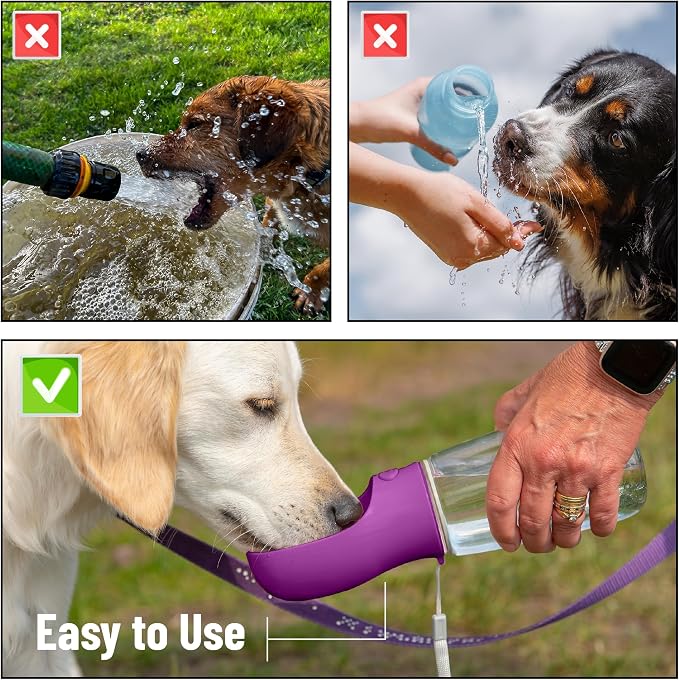 Mr. Pen Portable Dog Water Bottle, 19 oz, Travel Dog Water Bottle Dispenser - Image 7