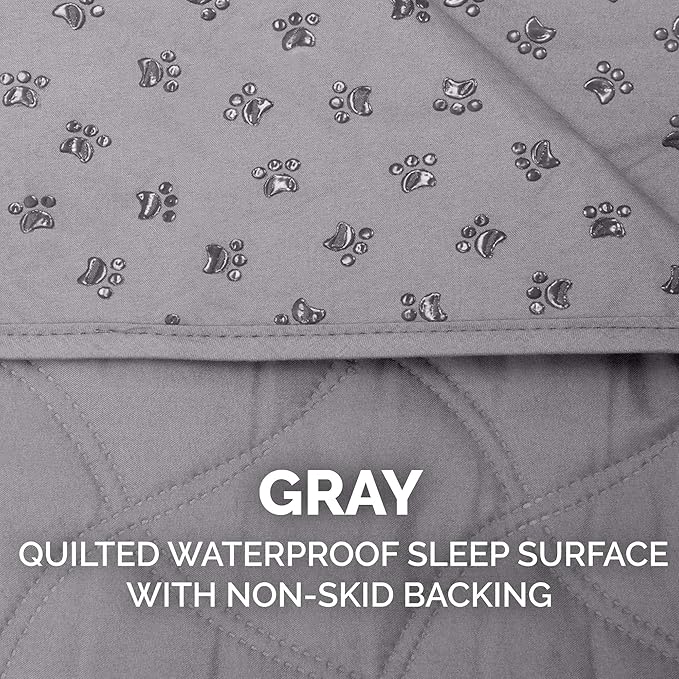 Furhaven Waterproof & Non-Slip Queen Size Mattress Cover Protector - Image 6