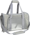 Soft Sided Carrier for Small Medium Cats Dogs, Removable Pad Collapsible Travel by NextFri
