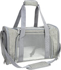Soft Sided Carrier for Small Medium Cats Dogs, TSA Airline Approved Collapsible by NextFri