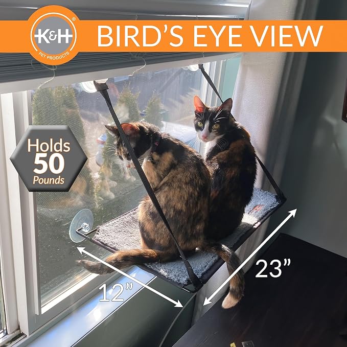 K&H Pet Products EZ Mount Cat Window Perch - Image 3