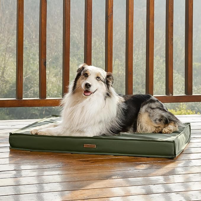 LE SURE Outdoor Waterproof Dog Beds Large Sized Dog, Orthopedic Egg Crate Foam - Image 7