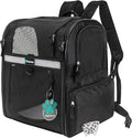 PetAmi Dog Backpack Carrier for Small Large Cat, Ventilated Pet Hiking Backpack by PetAmi