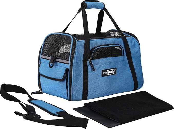 EliteField Soft Pet Carrier Soft Sided Dog Puppy Cat Carrier Travel Bag - Image 5