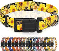 Dog Collar for Boys & Girls, Adjustable Soft Pattern Pet Collar by Seyezo