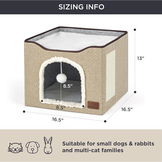 Bedsure Cat Beds for Indoor Cats - Image 6