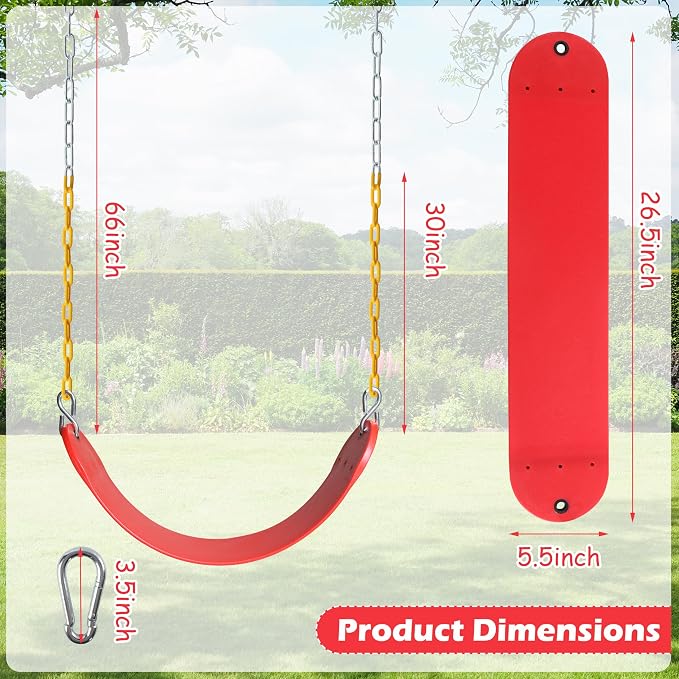 Sunnyglade 8PCS Swings Seats Heavy Duty - Image 5
