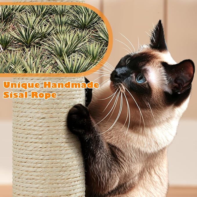 Topeakmart Cat Tower for Indoor Cats, Cat Activity Center - Image 8