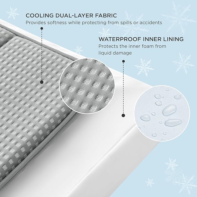 Bedsure Cooling Dog Bed for Medium Dogs - Image 3