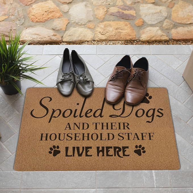 Funny Spoiled Dog Door Mats, Dog Mat - Image 2