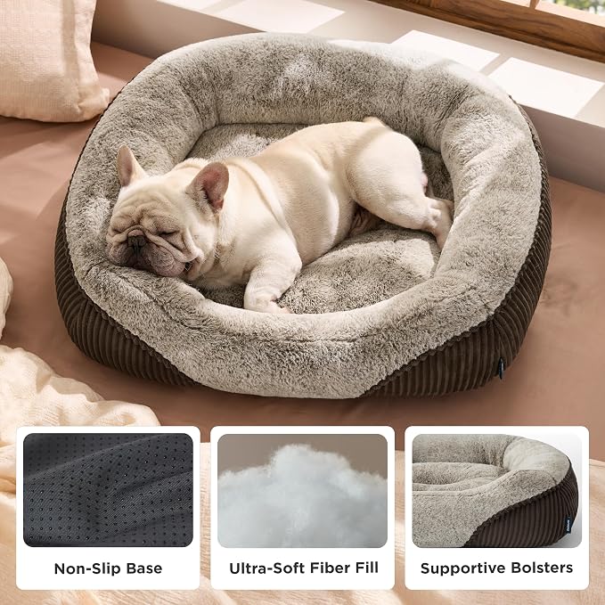 Bedsure Washable Dog Bed Medium Size Dog - Image 3