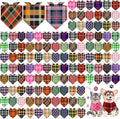 Sanwuta 120 Pcs Stripe Dog Bandanas Bulk Bandanas by Sanwuta