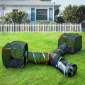 LUCKITTY Outdoor Rainbow Cat Enclosures Playground, Outside House by MAKEPETLUCKY-WelcometoCatTunnelClub
