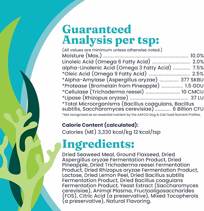 Solid Gold SeaMeal Cat Probiotic & Dog Probiotics - Image 5