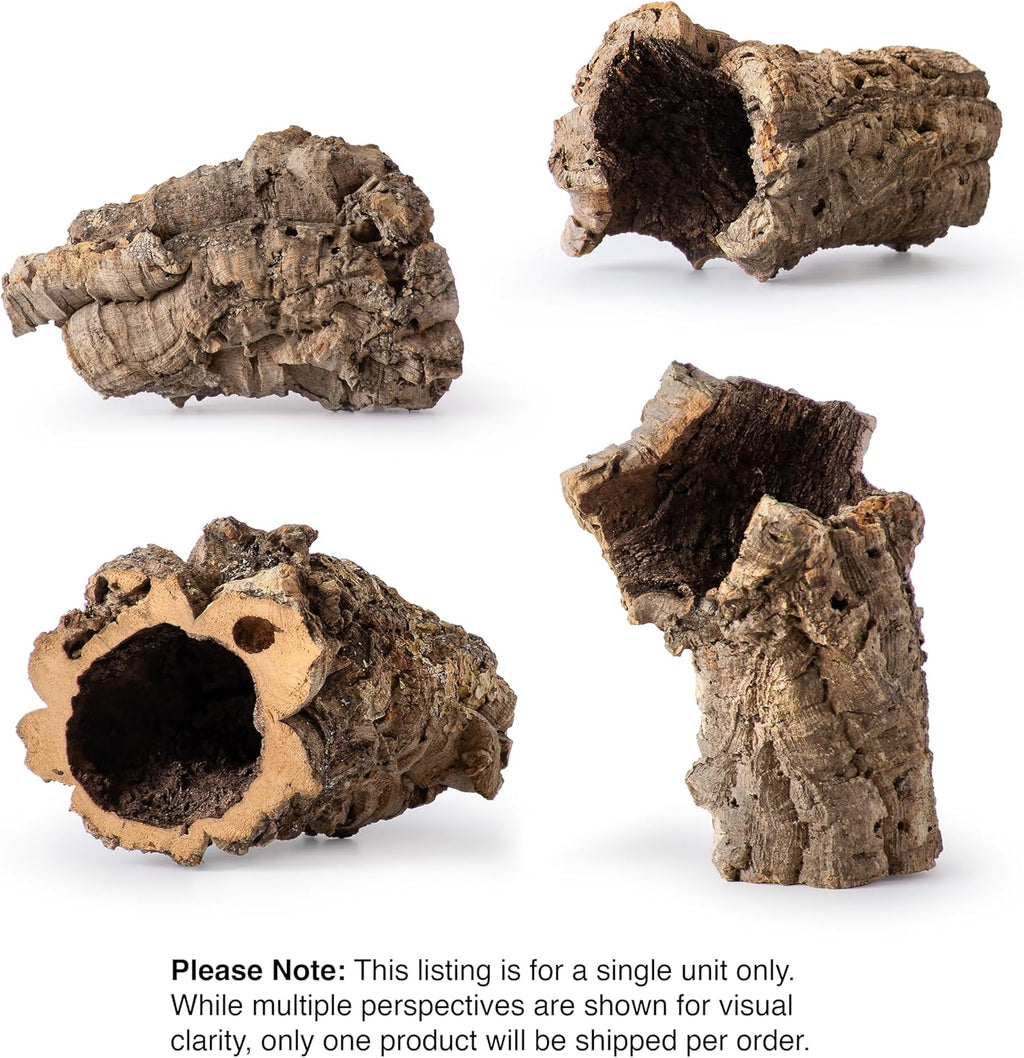 Galápagos 05505 Natural Cork Bark, Tube 7”–9” - GlobalHabitat Supply