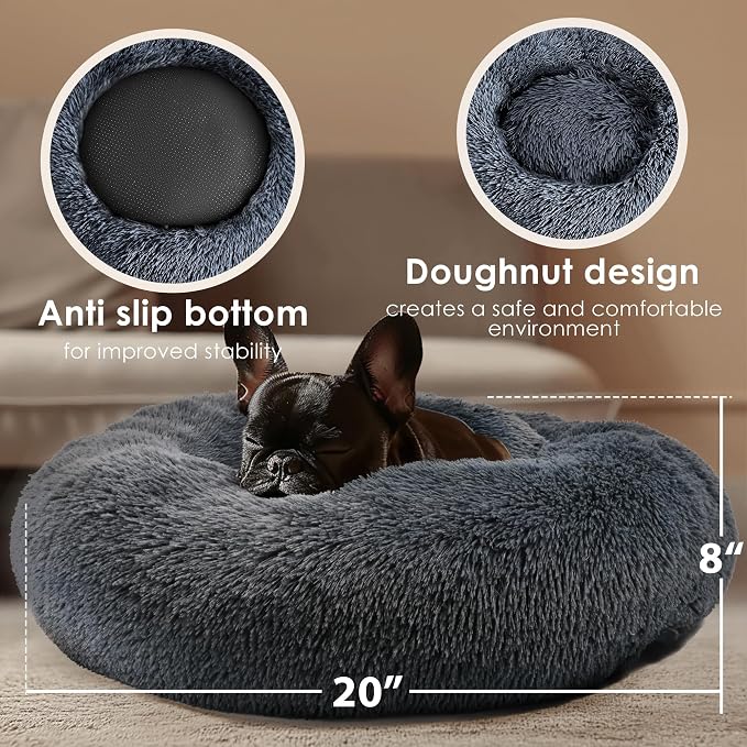 Hoewina Dog & Cat Bed, 20in Cat Beds - Image 3