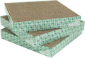 Kitty City Cat Scratcher Refill – 3-Pack Durable Corrugated Cardboard Scratch by KittyCity