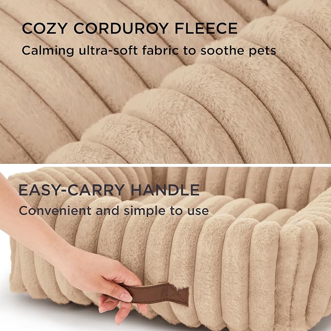 Bedsure ComfyFleece™ Cute Dog Beds Large Sized Dog - Image 2
