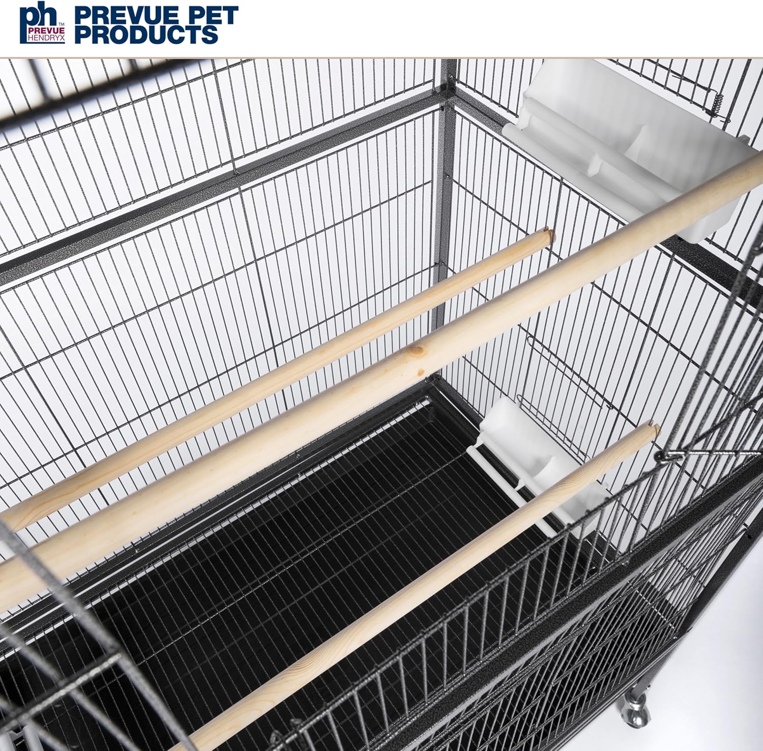 Prevue Pet Products Steel Bird Flight Cage with Wheels - GlobalHabitat Supply