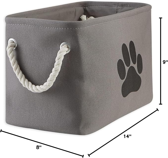 Bone Dry Pet Storage Collection Collapsible Bin, Small Rectangle - Image 7