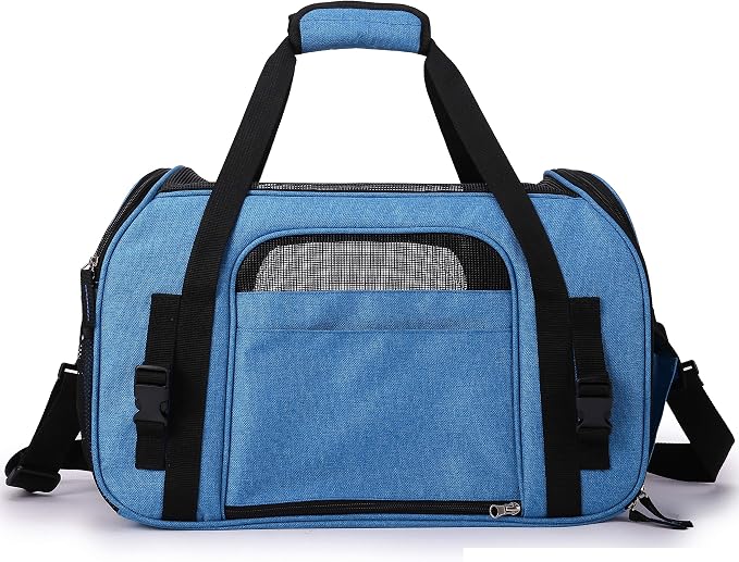 EliteField Soft Pet Carrier Soft Sided Dog Puppy Cat Carrier Travel Bag - Image 8