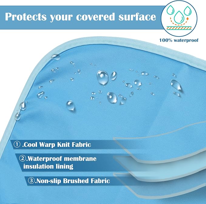 Kritter Planet Waterproof Cooling Dog Mat, Soft Pet Blanket - Image 3