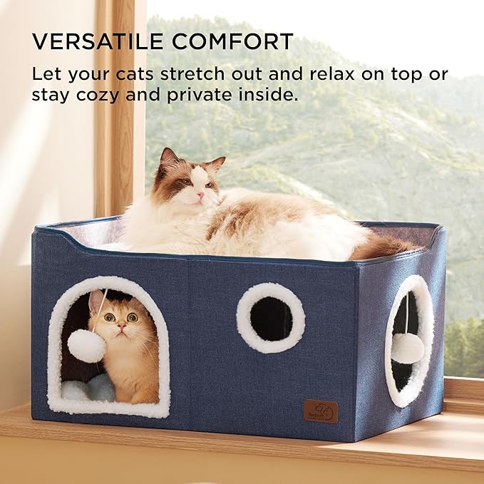 Bedsure Large Cat Beds for Indoor Cats - Image 3