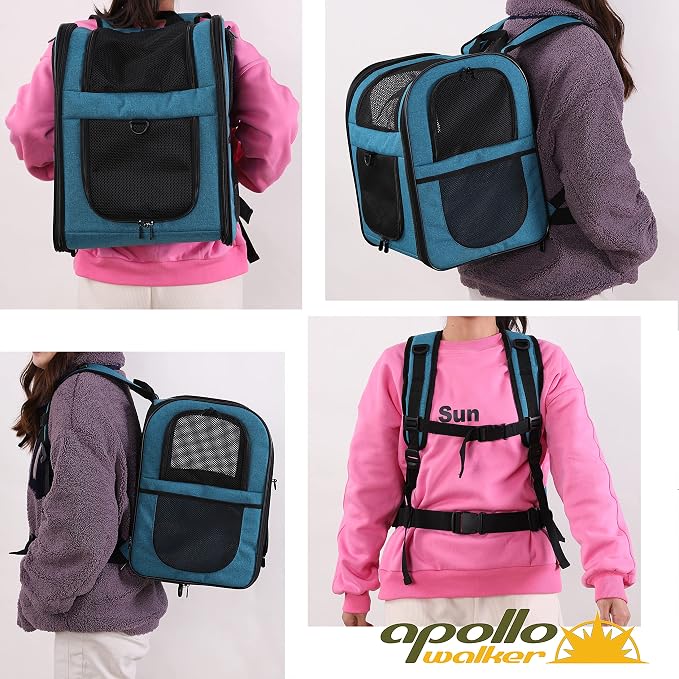 Apollo Walker Dog & Cat Carrier Backpack - Image 8