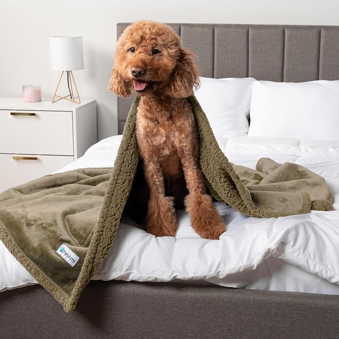 PetAmi Waterproof Dog Blanket for Medium Large Dog Puppy Cat Throw for Couch - Image 8