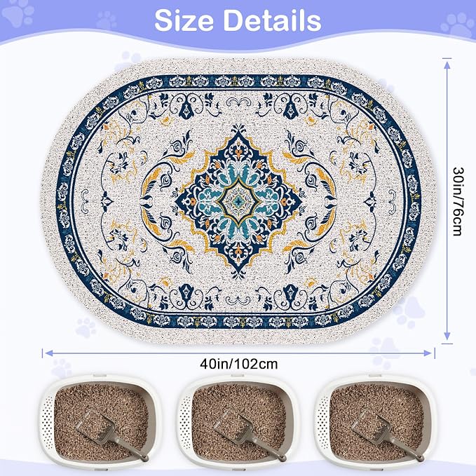 Bienbee Cat Litter Mat, Urine and Water Proof - Image 6