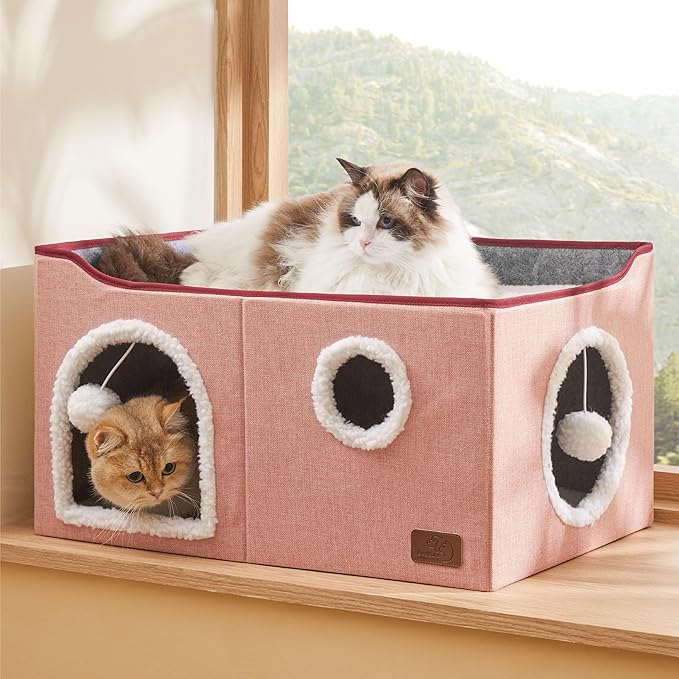 Bedsure Large Cat Beds for Indoor Cats - Image 8