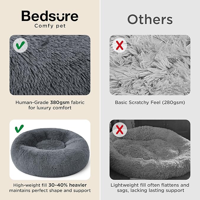 Bedsure Calming Dog Bed for Extra Large Dogs - Image 3