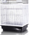 Tamu style Bird Cage Seed Catcher, Stretchy Form Fitting Mesh Skirt Cover by Tamustyle