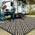 GENIMO Outdoor Rug for Patio Clearance, Reversible Plastic Straw Rugs for RV by GENIMO