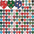 Amylove 120 Pcs St. Patrick's Day Dog Bandanas Bulk Holiday Triangle Dog Pack by Amylove