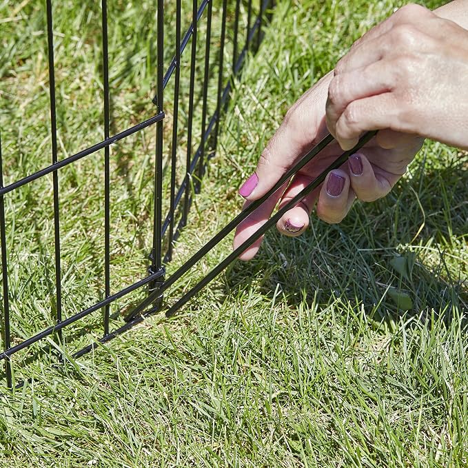 MidWest Homes for Pets Folding Metal Puppy / Dog Exercise Pen, Indoor/Outdoor - Image 7