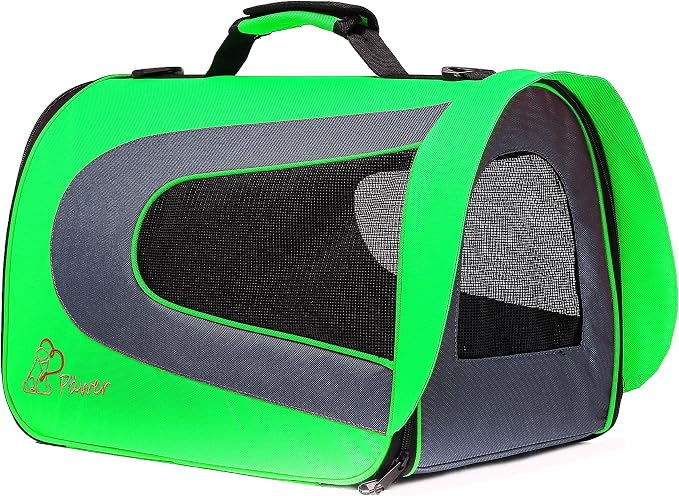 Pawer 18” x 11”x 11” Soft-Sided Foldable Airline Approved Pet Carrier - Image 4