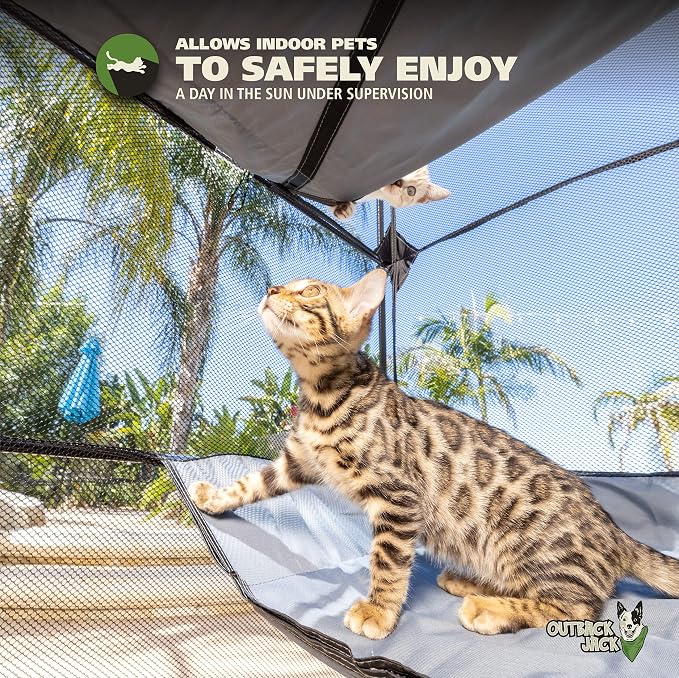 Outback Jack Catio Outdoor Cat Enclosure, - Image 5