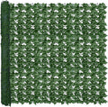 Artificial Ivy Privacy Fence Wall Screen, 60X120 in UV-Anti Faux Greenery by ODTORYHOME