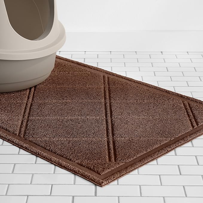 Amazon Basics Less-Mess Cat Litter Box Mat - Image 5