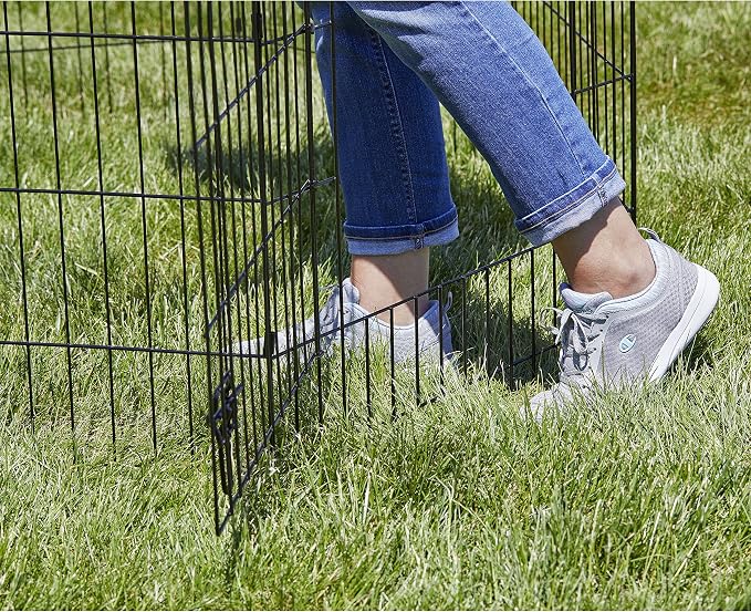 MidWest Homes for Pets Folding Metal Dog Exercise Pen, Indoor/Outdoor Playpen - Image 3