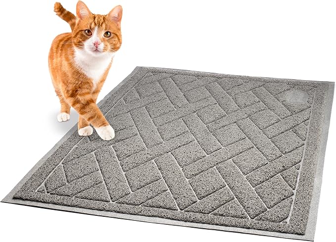 Pawkin Cat Litter Mat, Patented Design - Image 2