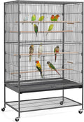 Yaheetech 60.5inch Extra Large Bird Cage Metal Parrot Cage Flight Cage by Yaheetech