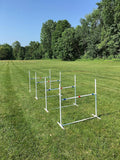 Dog Agility Travel Jump Set 4 Bar Jumps Total by The+Dog+Agility+Shop%C2%AE
