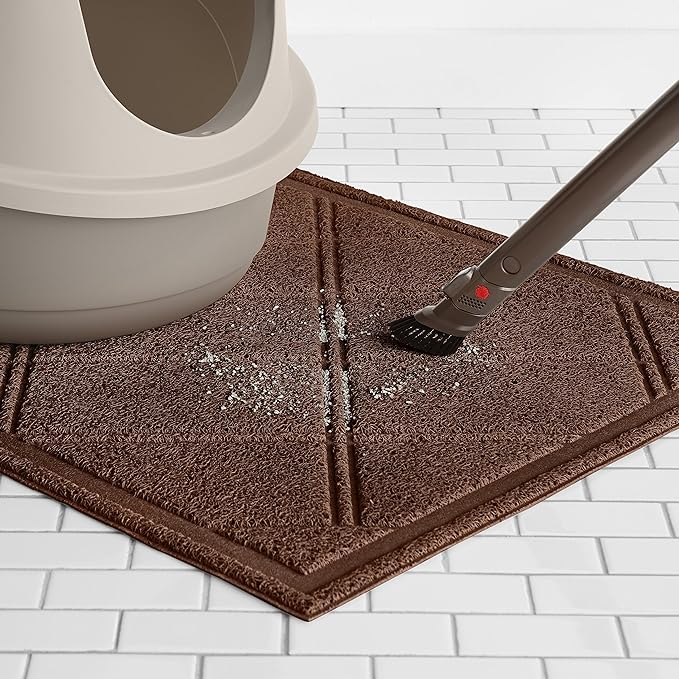 Amazon Basics Less-Mess Cat Litter Box Mat - Image 6